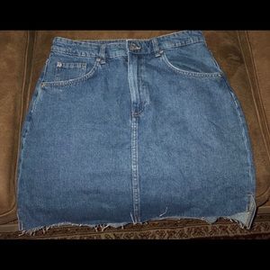 Womens denim skirt